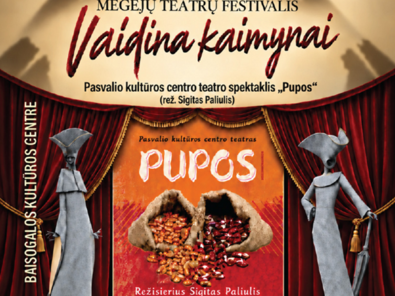 MĖGĖJŲ TEATRŲ FESTIVALIS „VAIDINA KAIMYNAI“