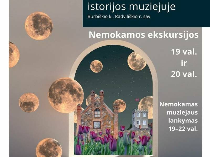 EUROPOS MUZIEJŲ NAKTIS. BURBIŠKIO DVARAS