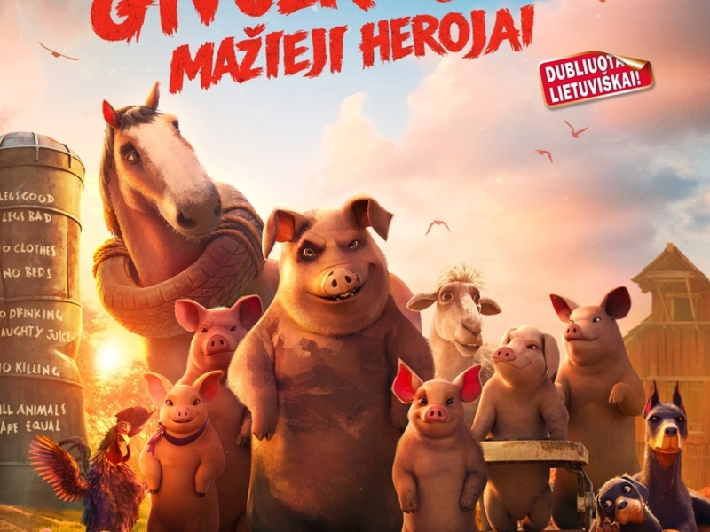 „GYVULIŲ ŪKIS. MAŽIEJI HEROJAI“