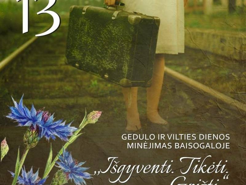 GEDULO IR VILTIES DIENOS MINĖJIMAS BAISOGALOJE