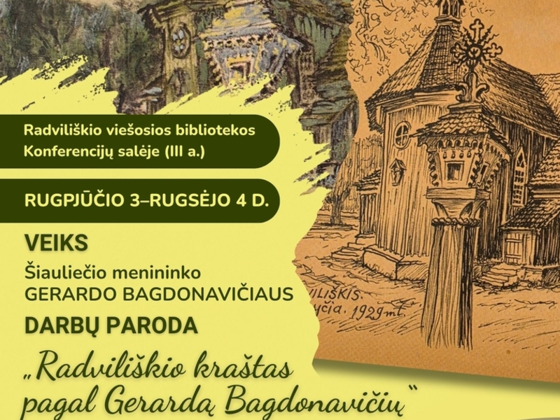 „RADVILIŠKIO KRAŠTAS PAGAL GERARDĄ BAGDONAVIČIŲ“