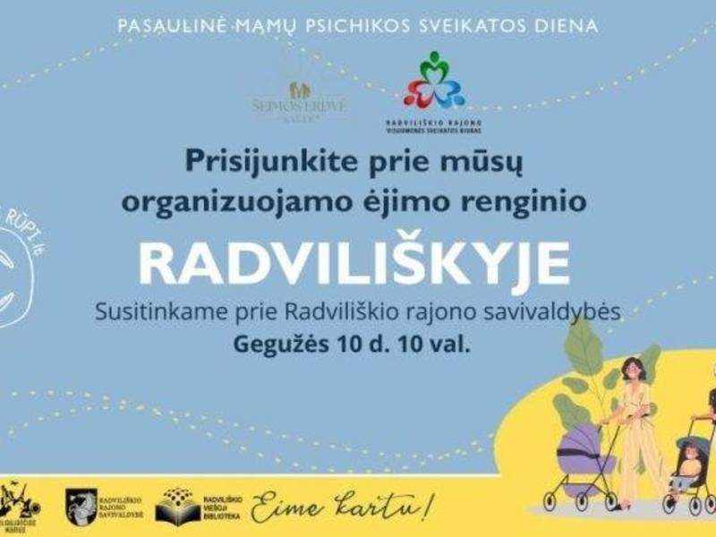 ĖJIMO RENGINYS RADVILIŠKYJE