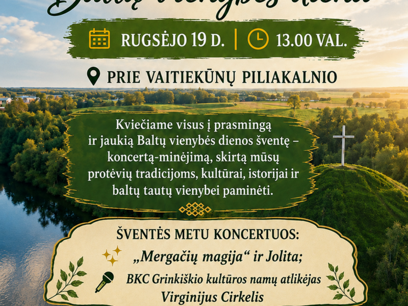 BALTŲ VIENYBĖS DIENA