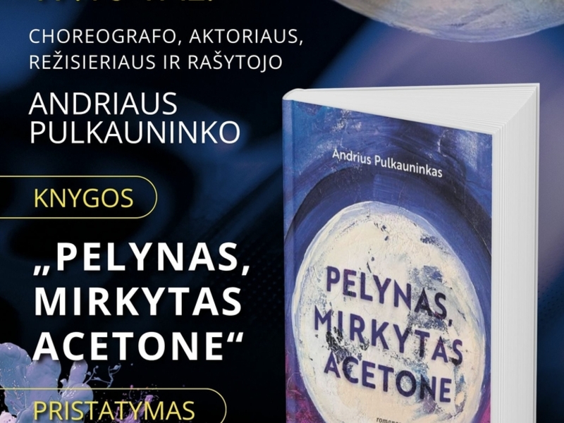 KNYOGS „PELYNAS, MIRKYTAS ACETONE“ PRISTATYMAS