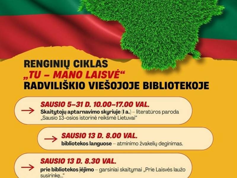 „TU – MANO LAISVĖ“