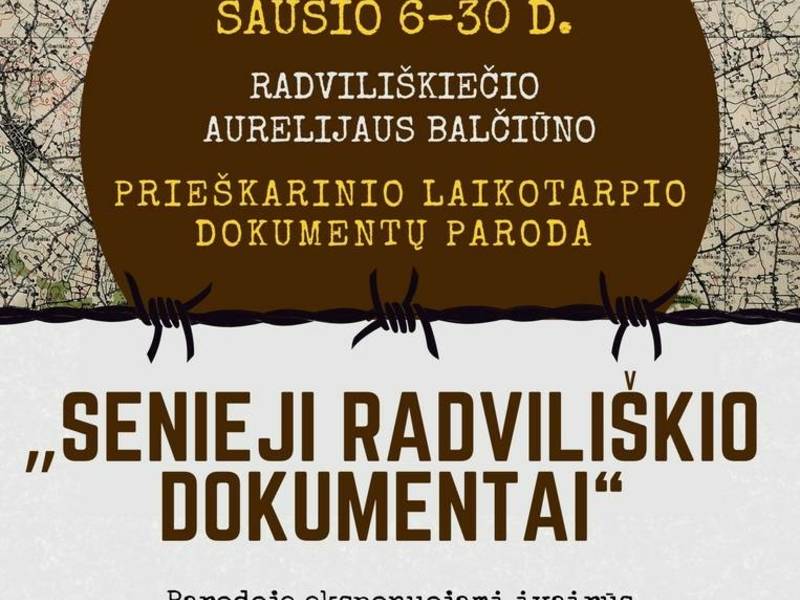 „SENIEJI RADVILIŠKIO DOKUMENTAI“