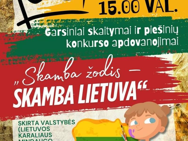 „SKAMBA ŽODIS – SKAMBA LIETUVA“