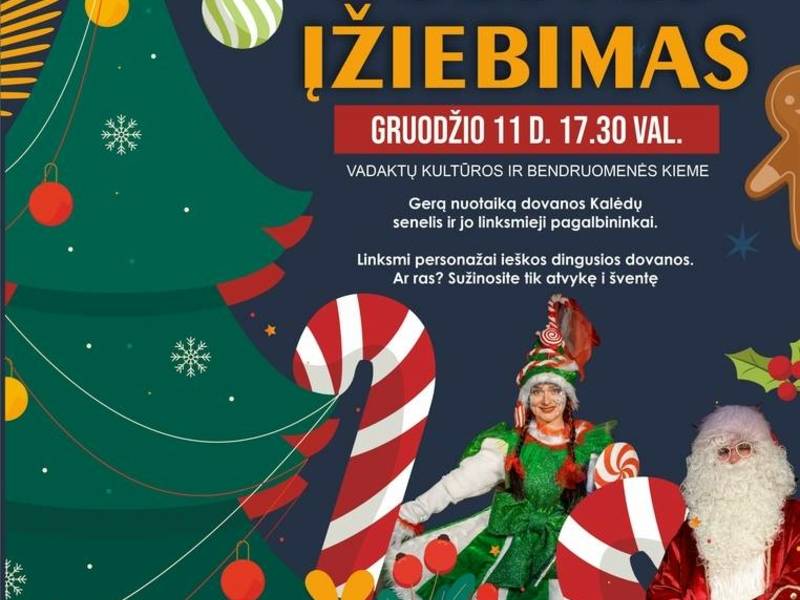 EGLUTĖS ĮŽIEBIMAS VADAKTUOSE