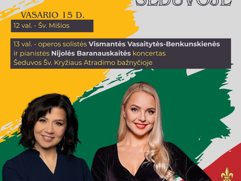 LIETUVOS VALSTYBĖS ATKŪRIMO DIENA ŠEDUVOJE 