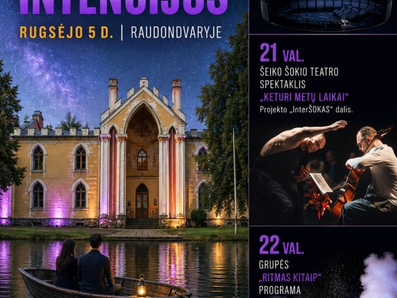 ŠVIESŲ IR MENO FESTIVALIS „NAKTIES INTENCIJOS“