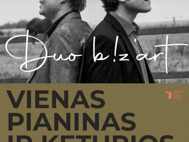 PIANINO VIRTUOZAI IŠ BELGIJOS – DUO B!Z'ART