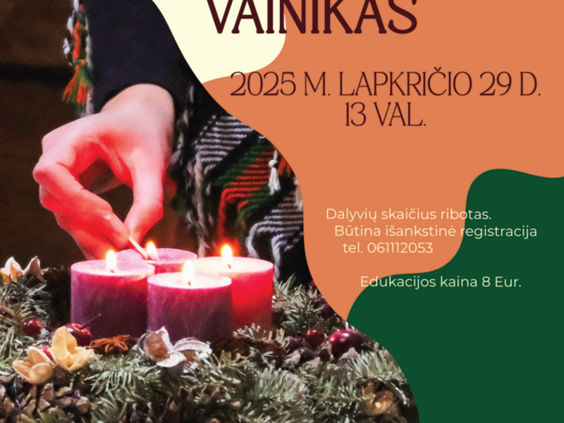 DIRBTUVĖS „ADVENTO VAINIKAS“